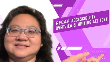 Coding for Beginners: Recap #72—An Overview of Accessibility and Writing Alt or Alternative Text