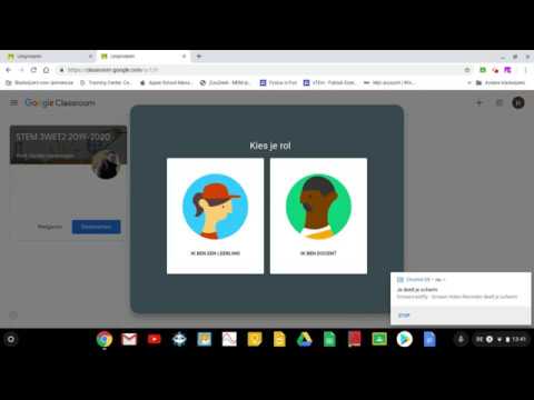 Inloggen google en google classroom