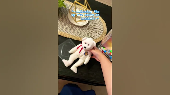 It’s was so fun unboxing this 😩 #bear #beaniebabies #tybeaniebabies