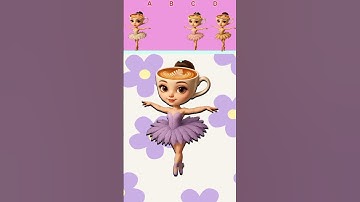 Thumbnail of Which one is correct | BallerinaCappuccina in a feathered ballet outfit#ballerina#cappuccina