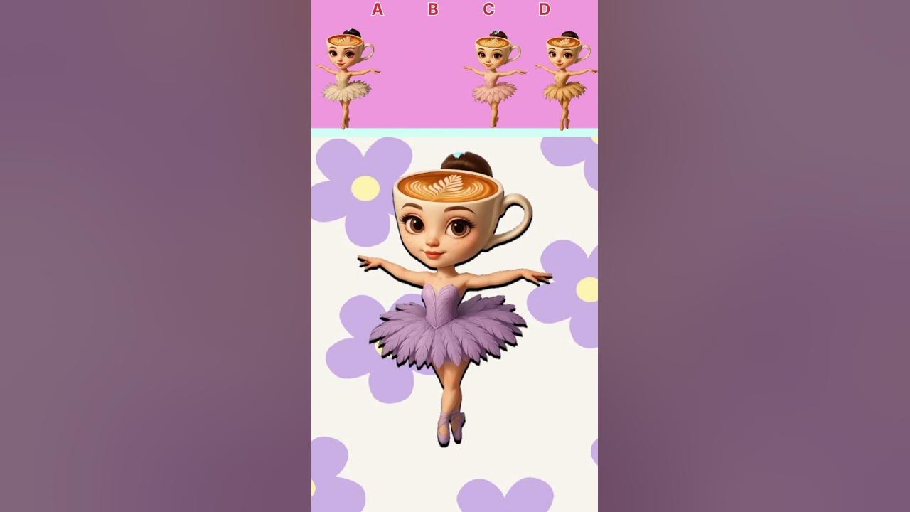 Which one is correct | BallerinaCappuccina in a feathered ballet outfit#ballerina#cappuccina
