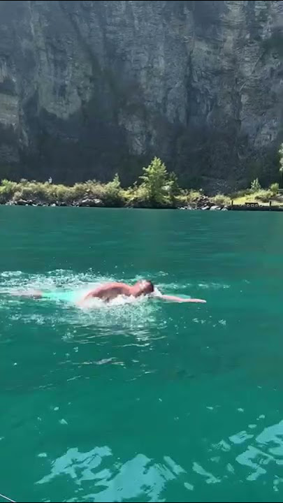 How to swim freestyle in the open water (lake)