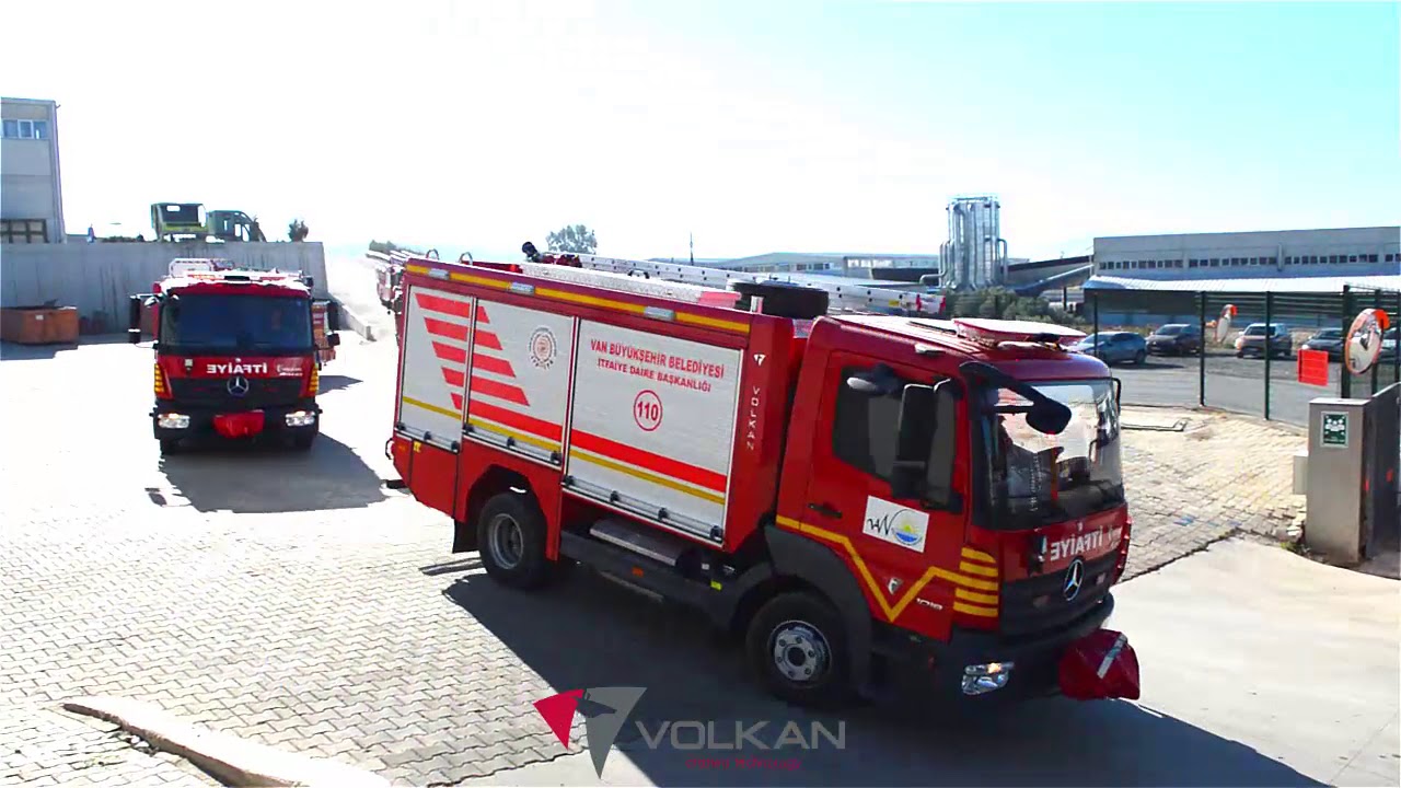 Van Büyükşehir Belediyesi İtfaiye Daire Başkanlığı Araçları