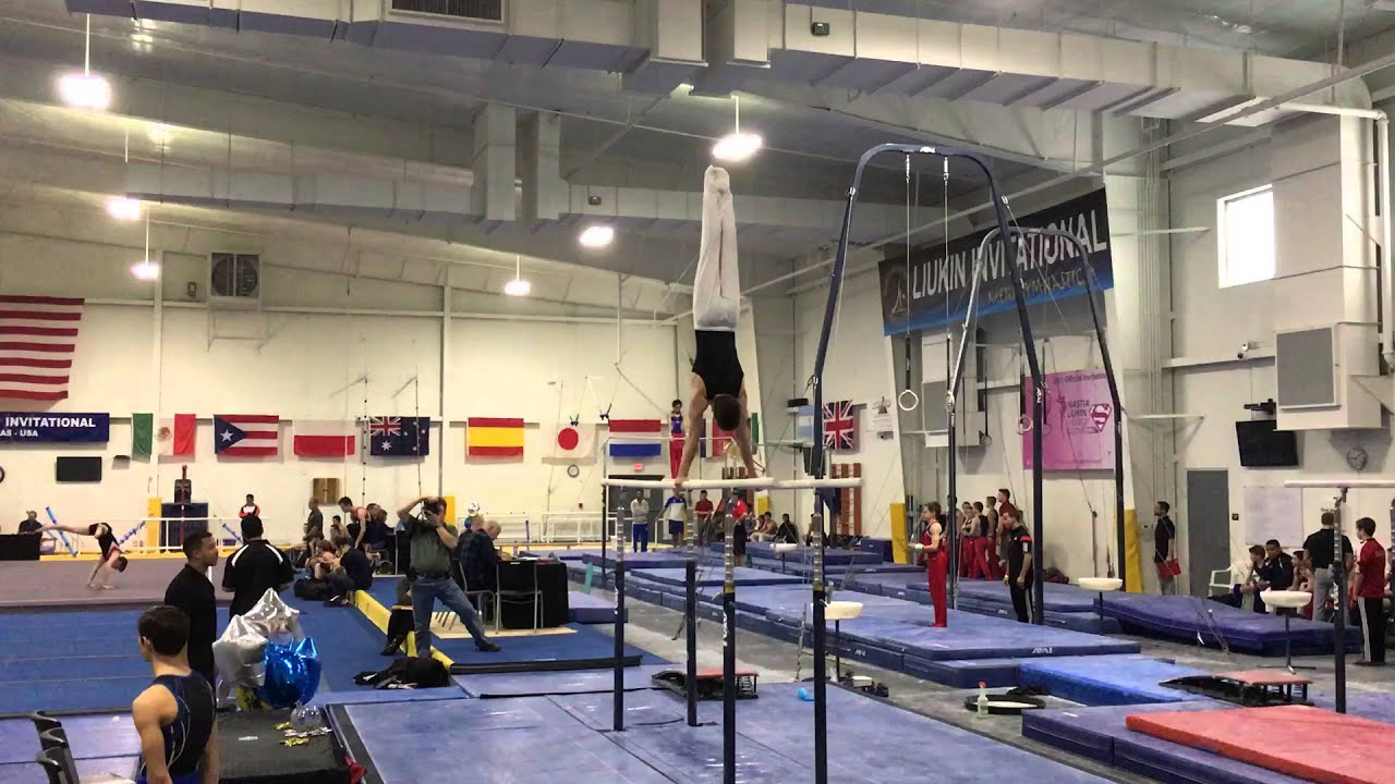 Ethan Dick Parallel Bars // Valeri Liukin Invitational 2015 YouTube