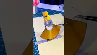 Diy Gyroscope With Cd📀| #Shorts #Howtomake #Youtubeshorts