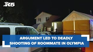 Olympia man accused of shooting and killing roommate during argument