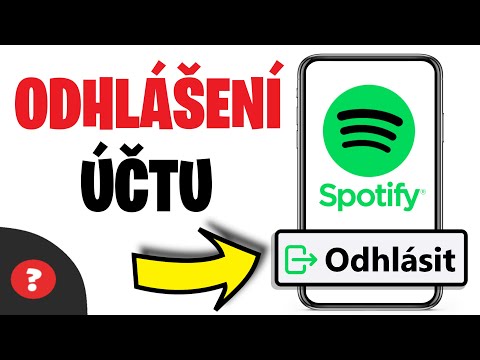 Jak ODHLÁSIT ÚČET ze SPOTIFY | Návod | Spotify  / MOBIL