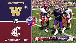 [CFB27] 🏈 Washington Huskies vs Washington State Cougars / CFB Week 1 / CFB 27 Prediction! screenshot 2