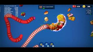 20925 Score In Wormszone Snake. Io Game Play