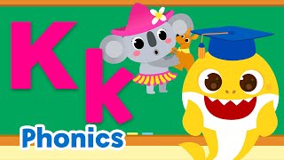 ABC Song & More | Animals with Letter K - Koala | 15-Minute Learning with Baby Shark