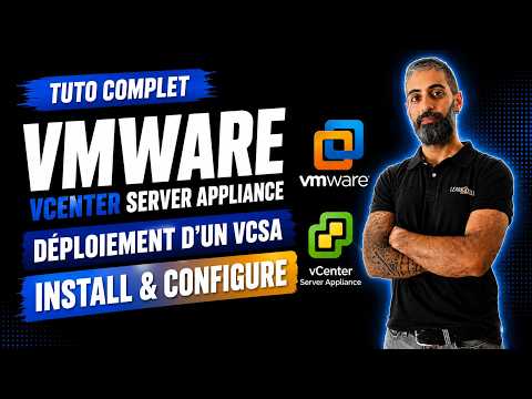 Installation du vCenter Server Appliance 8 (VCSA) sur un ESXi ...