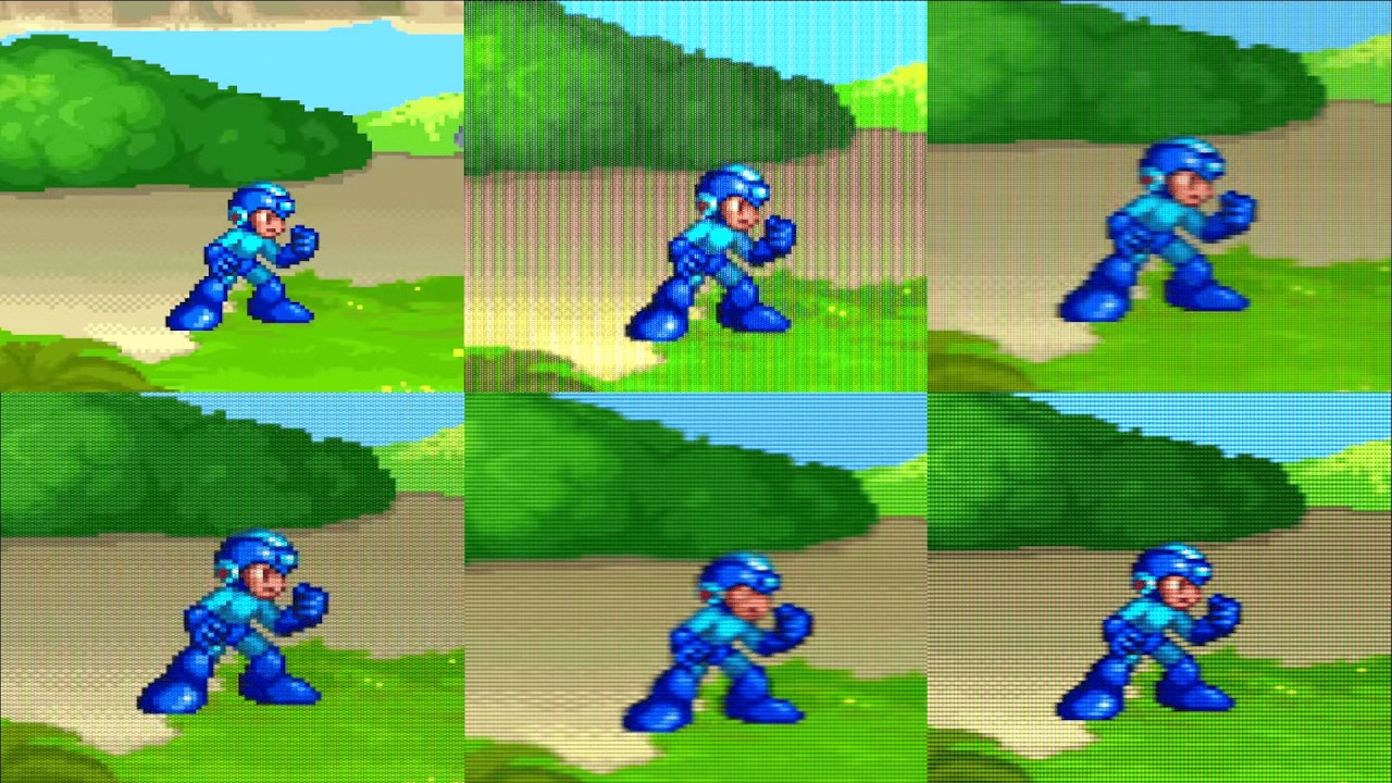 Duckstation CRT Shader Comparison