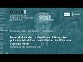 IvieLAB - Francisco Pérez - Seminario Las políticas de bienestar en la España de las autonomías