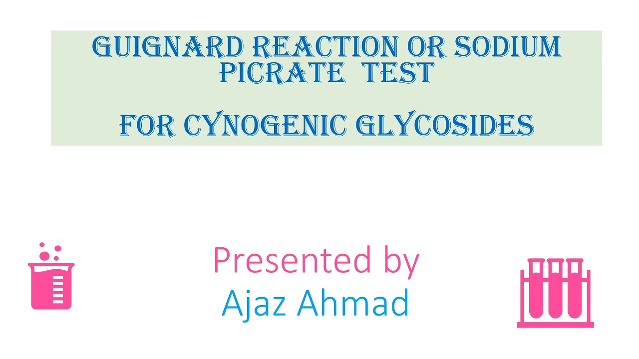 Sodium picrate test Or Guignard reaction for identification of ...