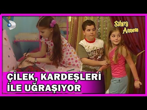 Çilek, Cem ve Ceren ile Uğraşıyor! - Sihirli Annem Özel Klip