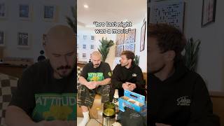 Last night was a movie