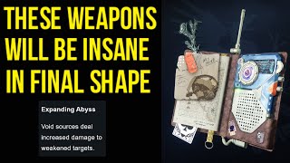 These weapons will be insane in the Final Shape! (Destiny 2)