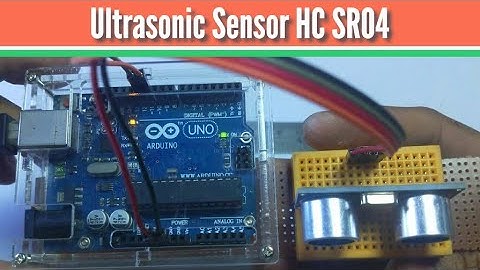 Ultrasonic Sensor HC SR04 with Arduino Tutorial