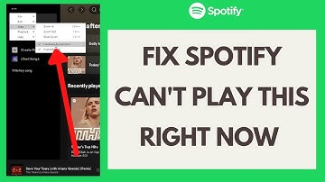 How to Fix Spotify Can