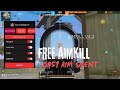 FREE FIRE PC PANEL OB51 AIM KILL + NEW DOWNKILL 100% ANTIBAN | ALL SERVER SAFE ||