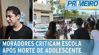 Após morte de adolescente agredido em escola, moradores protestam | Primeiro Impacto (19/04/24)