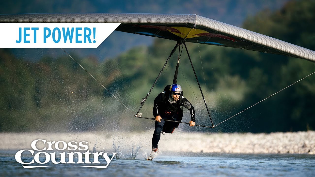 jet powered hang gliding