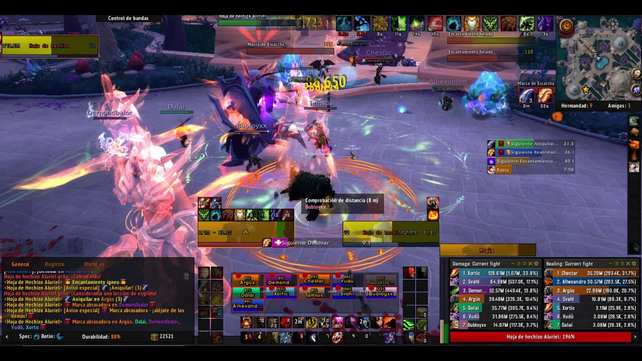 Hoja de Hechizo Aluriel Fortaleza Nocturna 10N Firestorm. Sylvanas Hoja de Hechizo Aluriel Fortaleza Nocturna 10N Firestorm. Sylvanas