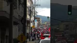 Ascenso De América De Cali 2016  Caravana Ciudad De Pasto ??