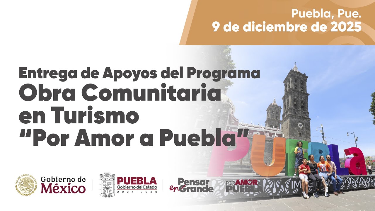 Entrega de apoyos del Programa de Obra Comunitaria en Turismo # ...