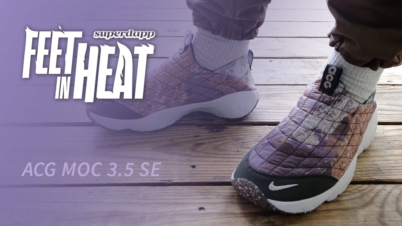 materno Punta de flecha Besugo NIKE ACG Moc 3.5 SE Sneaker - Unboxing, Review, On Feet - YouTube