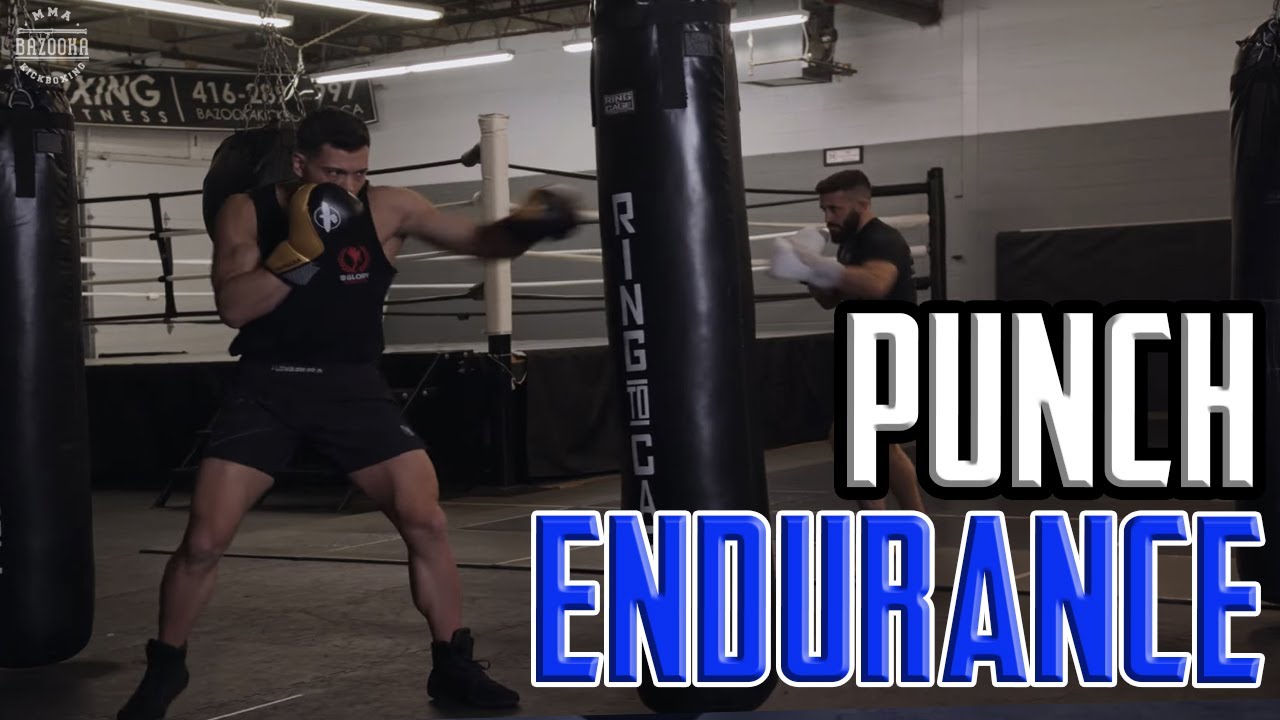 ⁣PUNCH & SHOULDER ENDURANCE WORKOUT On The Heavy Bag | Bazooka Bag Work