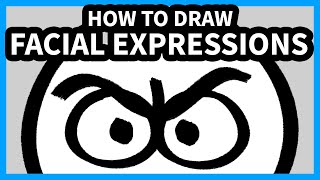 How to Draw Facial Expressions (easy version)