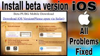 HOW TO INSTALL  BETA VERSION | iOS |