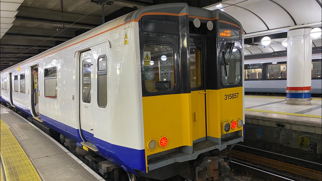 Class 315 PEP / BREL 1972 315857 + 315837 TfL Elizabeth Line