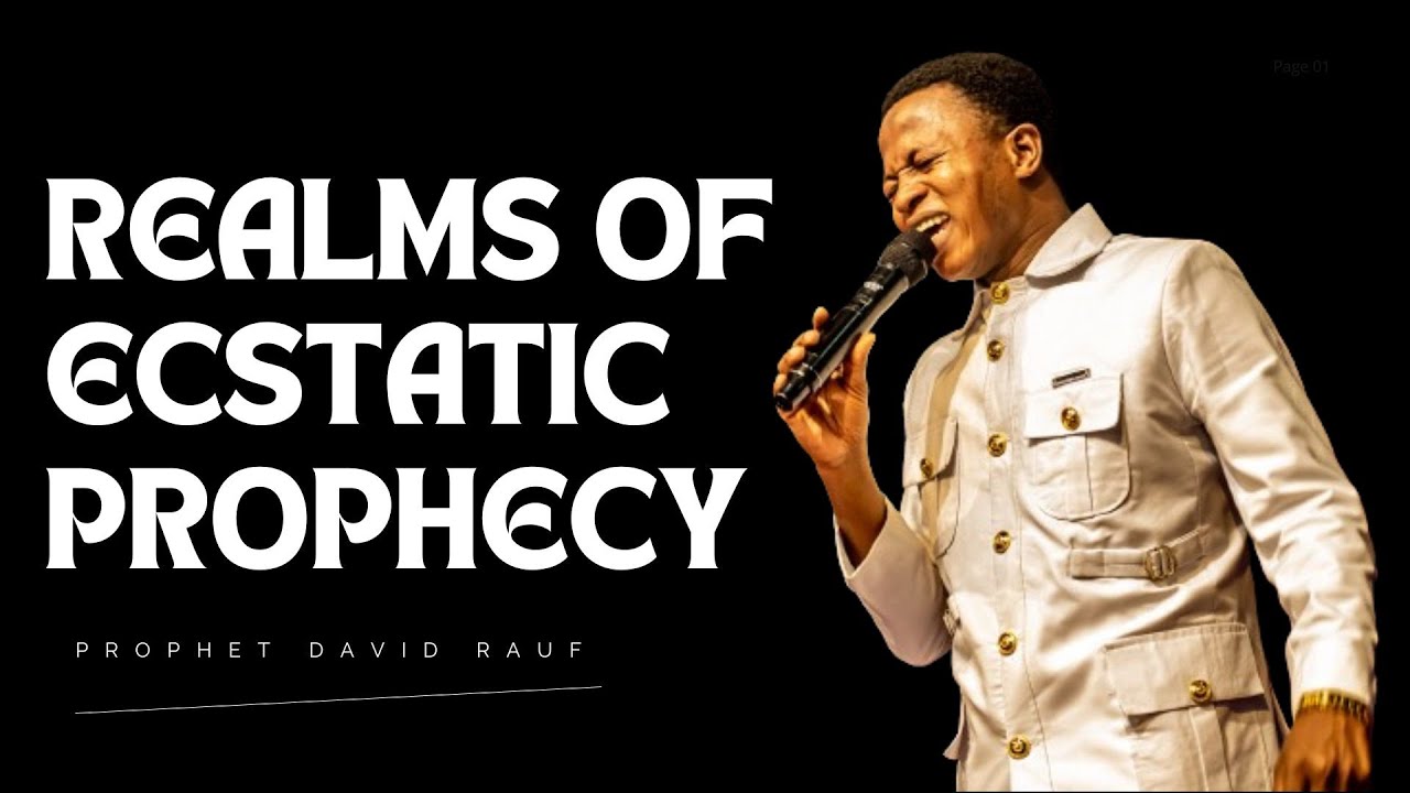 Prophet David Rauf Realms Of Estatic Prophecy || Prophet David Rauf || 8TH January,2024 ...