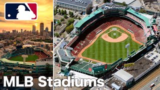 MLB Высшая лига бейсбола 2023 Все стадионы