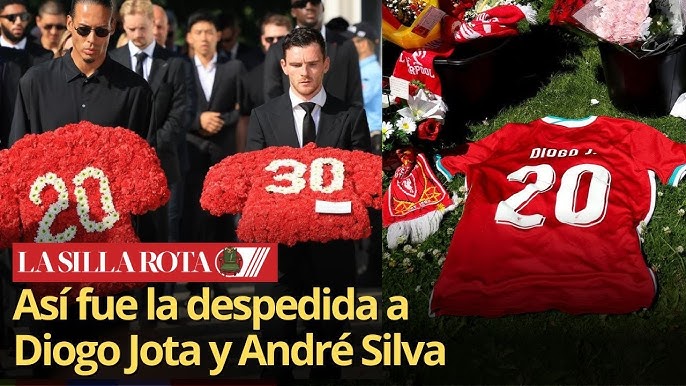 This was the funeral of Diogo Jota and his brother André Silva in Portugal.  - YouTube