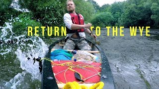 Two day canoe trip and wild camp on the River Wye - Glasbury to Bredwardine in a Hou 13.