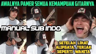 AlipBaTa Reaction Terbaru Lihat Bagaimana Alip Ba Ta Buat Gitaris Ini Teriak Seperti Wanita