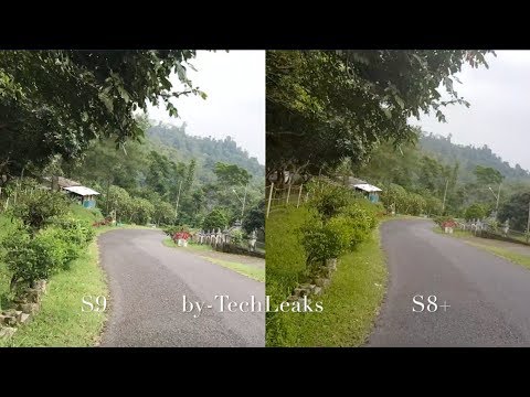 Samsung Galaxy S9(DevUnit) vs Galaxy S8+ OIS Camera Test