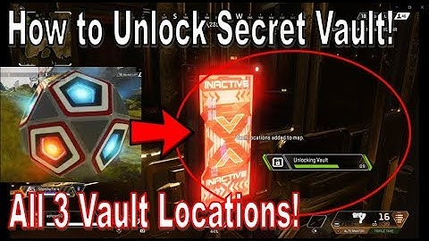 Apex Legends - How To Open the Secret Loot Vault and Where to Find the Vault Key [3 Key Locations]