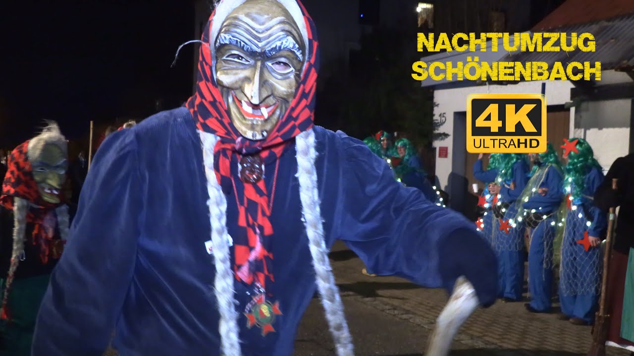 Fasnet Nachtumzug in Schönenbach