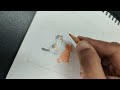 Cute cats drawing pencil colour draing easy