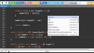 Java Arrays Lesson 10) Linear Insertion Sort