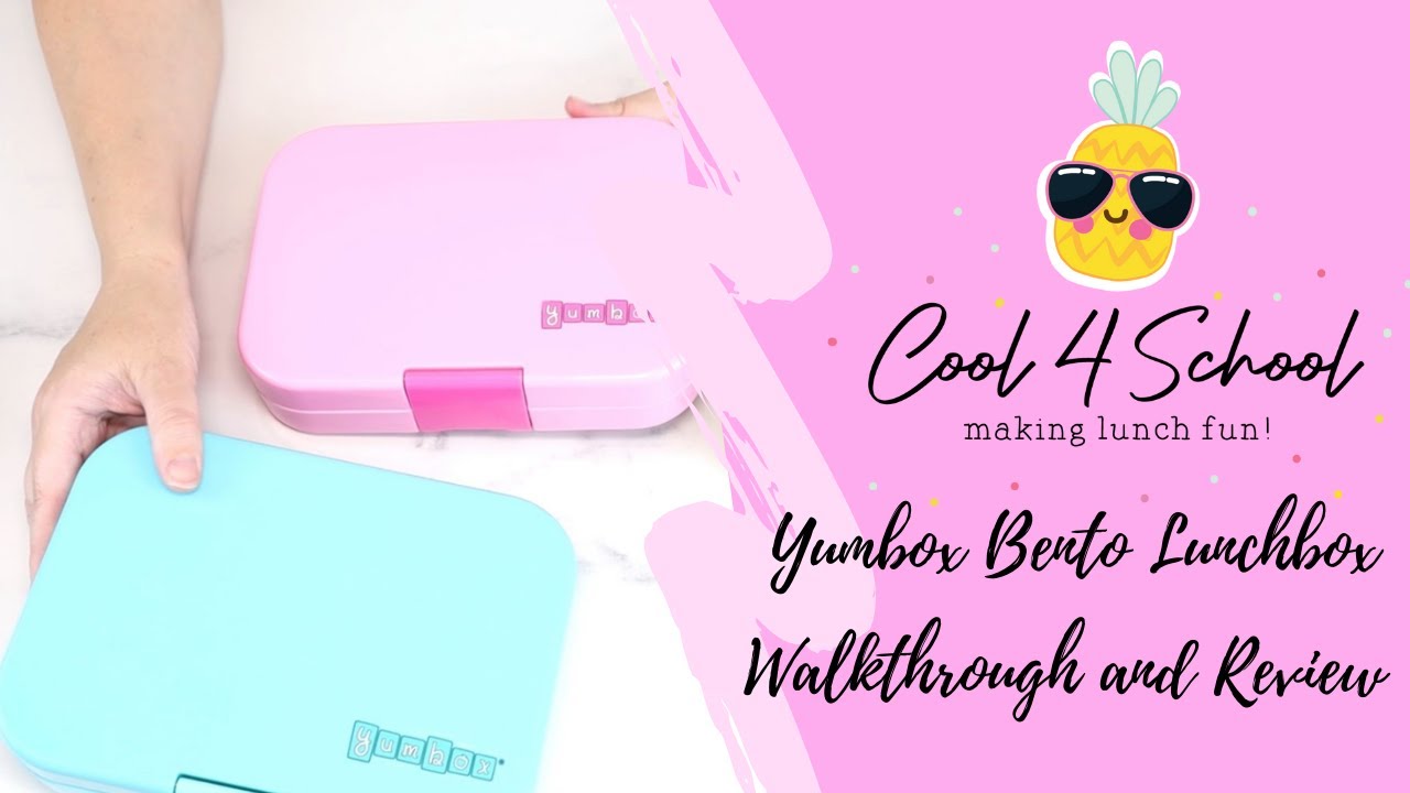 Yumbox Presto pink lunch box on review - Lunchbox World