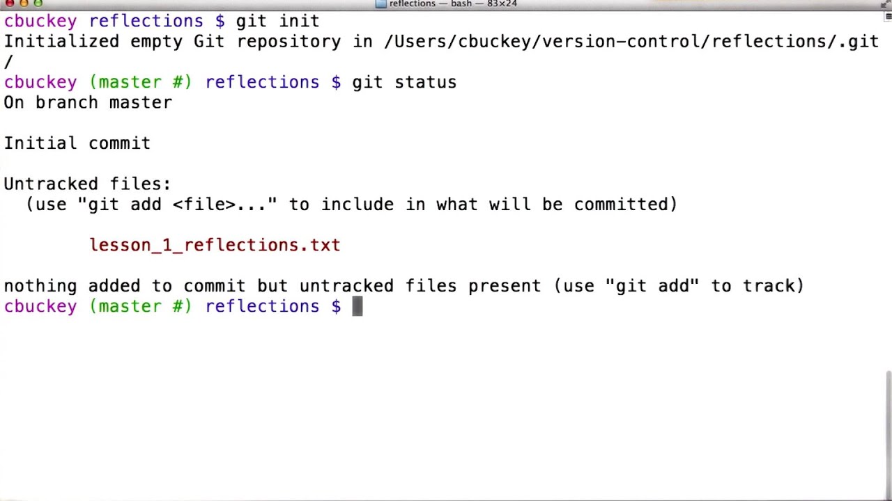 Examining the New Repository Solution - How to Use Git and GitHub - YouTube