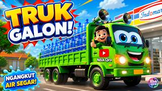 RODA TRUK GALON BERPUTAR PUTAR 🚛💧 | Lagu Anak Lucu | Lagu Anak Trending | Lagu Anak & Balita Viral