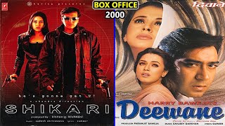 Shikari vs Deewane 2000 Movie Budget, Box Office Collection and Verdict | Ajay Devgan | Govinda