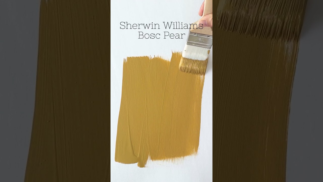 Bosc Pear Paint Color