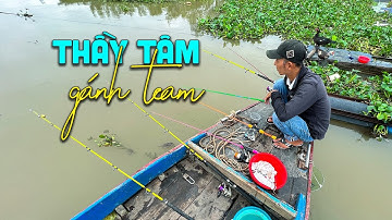 TÂM LÚ GÁNH TEAM, Câu TÔM CÀNG XANH KHỔNG LỒ TRÊN SÔNG MEKONG, HUYNH KHOA FISHING